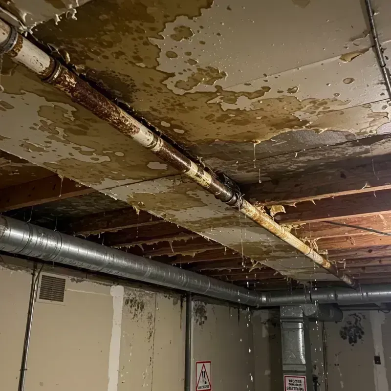 Ceiling Water Damage Repair in South Windham, CT